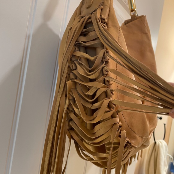 CC Skye tan leather tassel purse - Picture 2 of 15